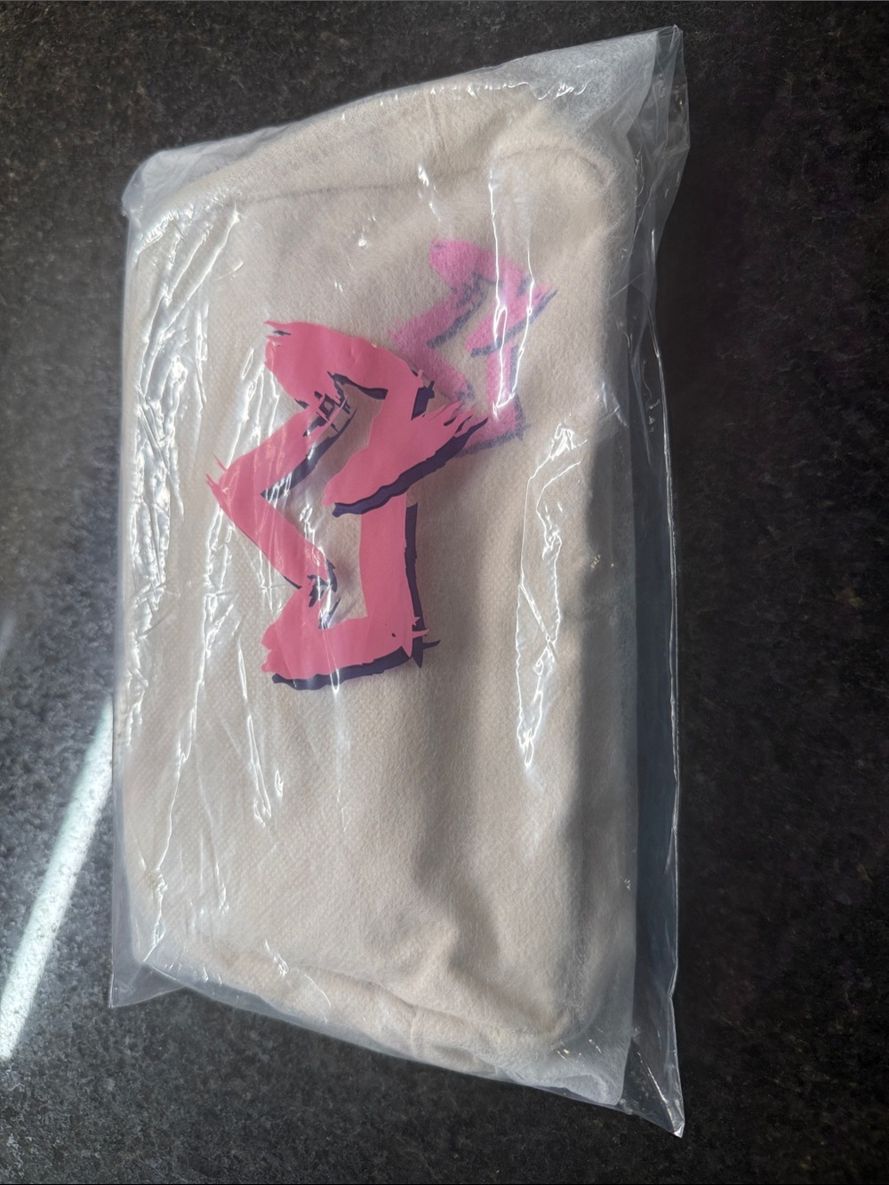 Cream belt bag new never used